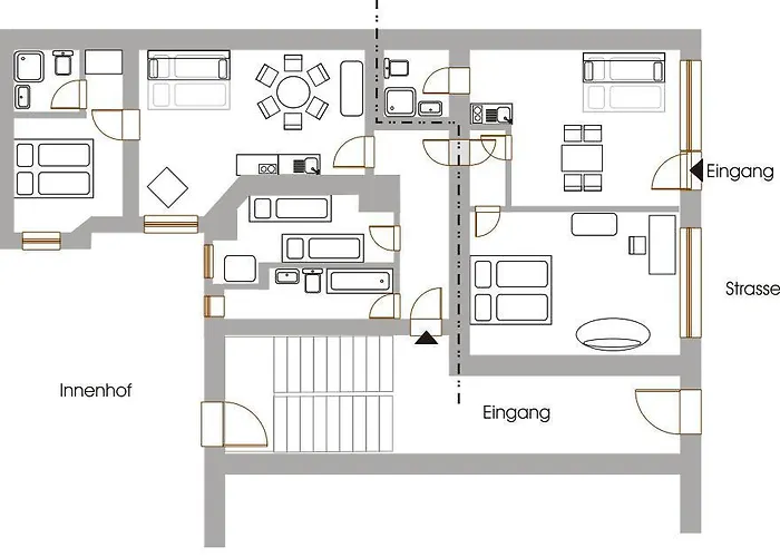 Altbauwohnung Mit 3 Baedern * Βερολίνο